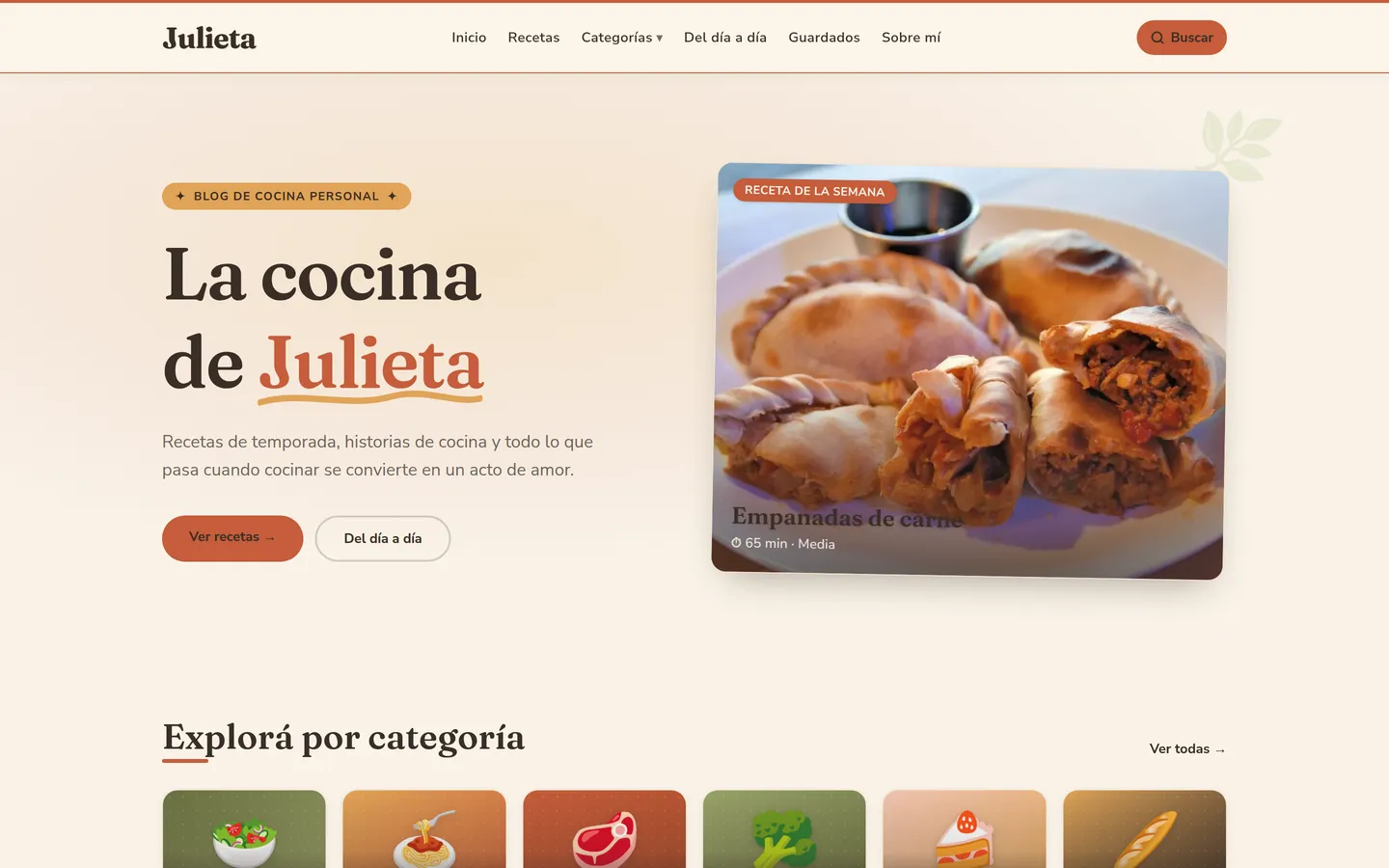 Julieta — Blog de cocina
