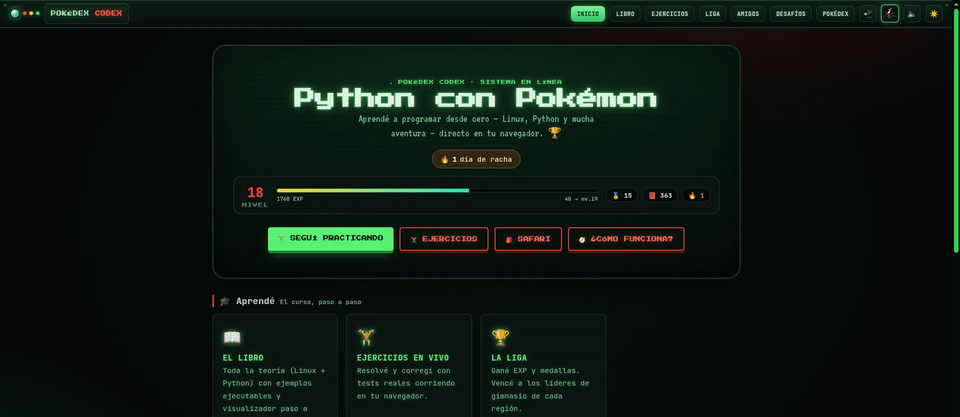 Luca Journey — Python con Pokémon